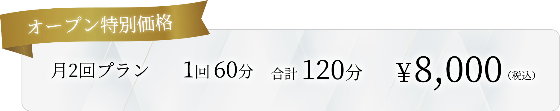 オープン特別価格